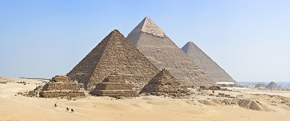 Le Caire — Pyramides de Gizeh